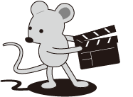 ねずみのキャラクター