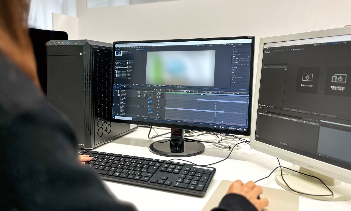 デジタルメディアの制作にも学参品質で対応