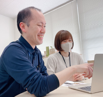 公開後の見直し・改善相談のイメージ
