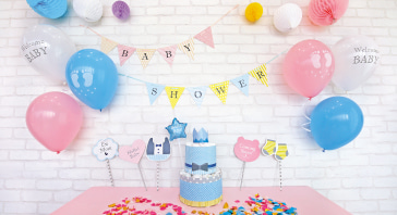 OEM(ODM)制作事例：バースデイ様 ベビーシャワーアイテム