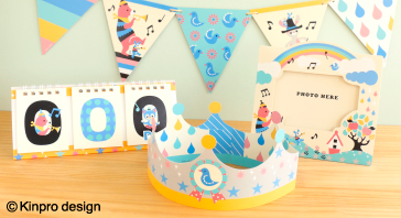 OEM(ODM)制作事例：株式会社リッチェル様　メモリアル・パーティーグッズ