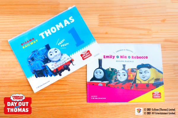 販促物制作事例：大井川鐵道株式会社様　乗車記念不織布ラミネートポーチ