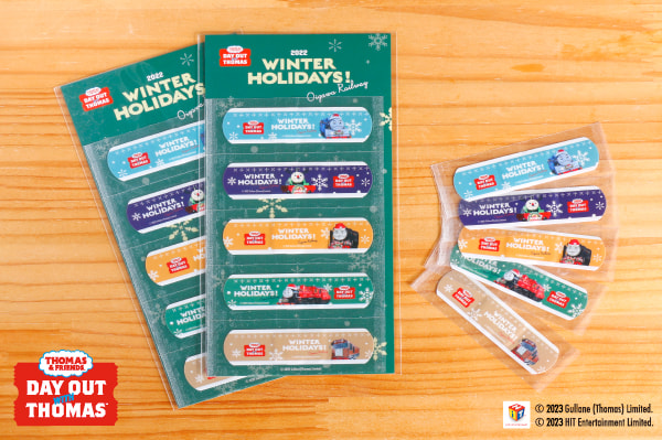 販促物制作事例：大井川鐵道株式会社様　乗車記念 絆創膏