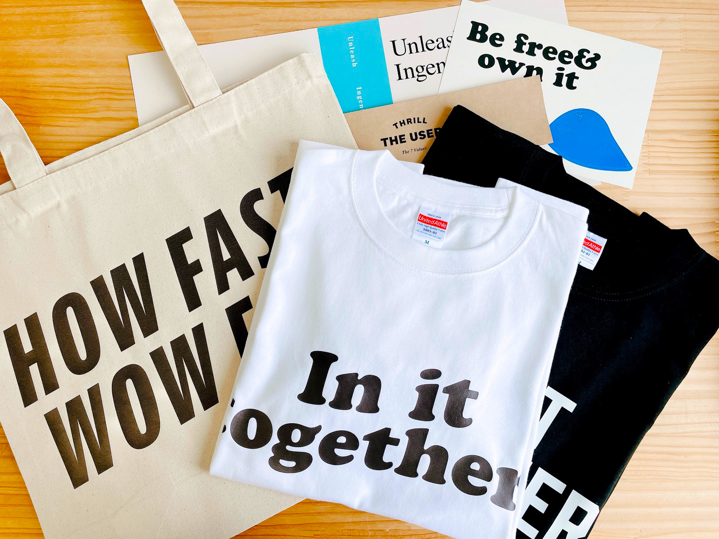 販促物制作事例：株式会社ユーザベース様