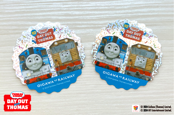 販促物制作事例：大井川鐵道株式会社様　ホログラムシール