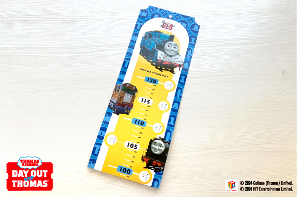 販促物制作事例：大井川鐵道株式会社様　身長計