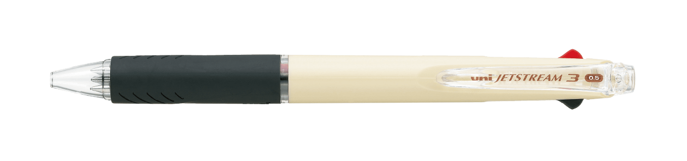 ジェットストリーム 3色ボールペン SXE3-400-05 アイボリー