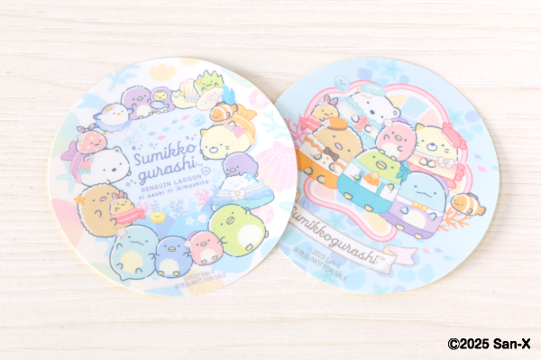 販促物制作事例：株式会社バンダイナムコエクスペリエンス様　すみっコぐらしあそびスタジオ 入場特典シール