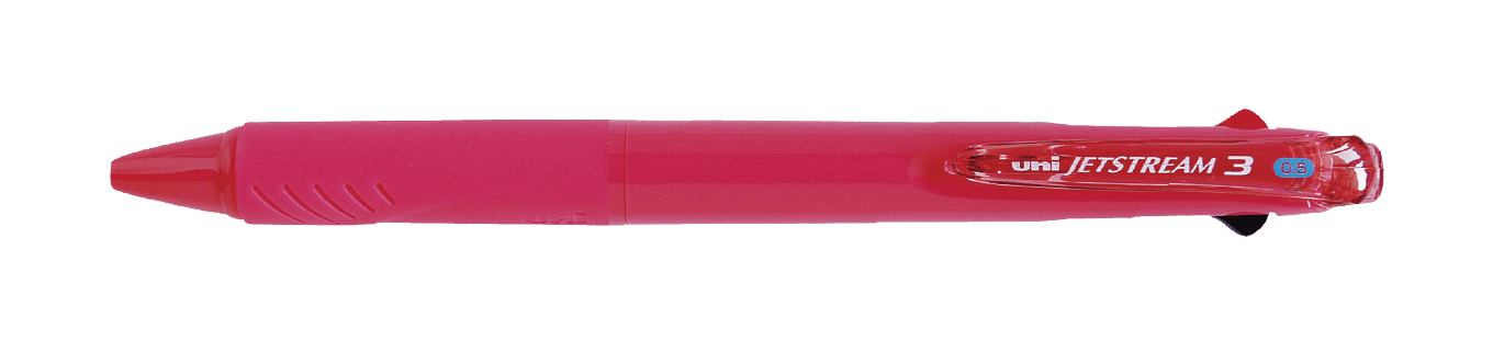 ジェットストリーム 3色ボールペン SXE3-400-05 ローズピンク