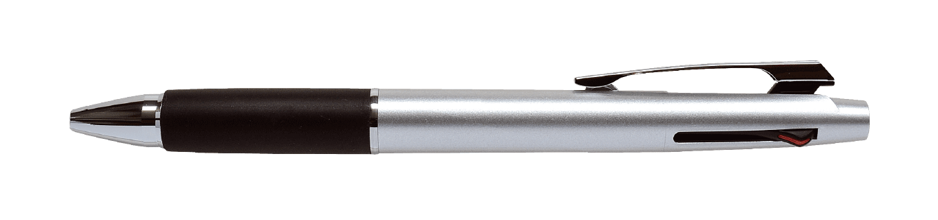 ジェットストリーム 3色ボールペン SXE3-800-07 シルバー